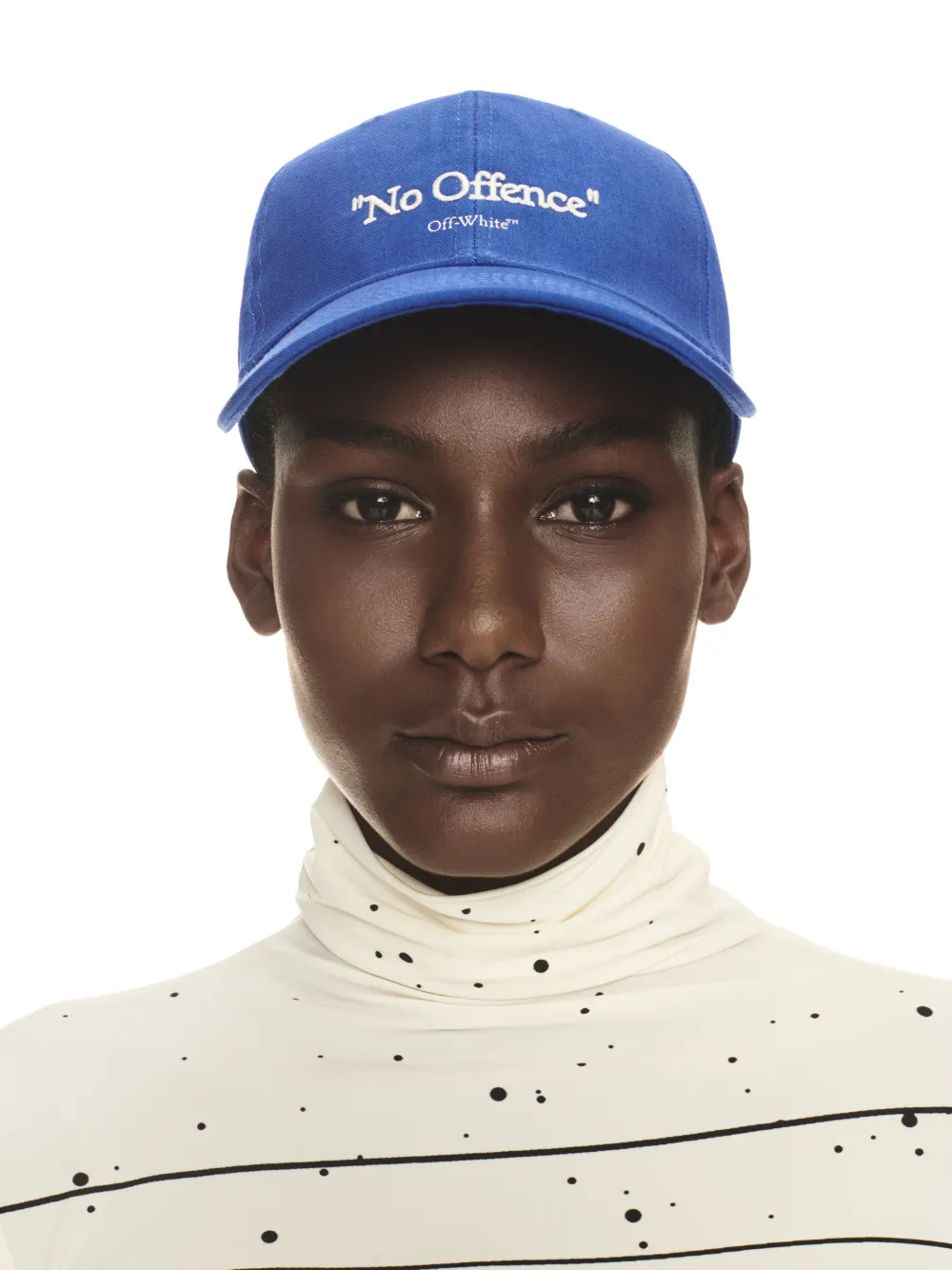 Off white blue hat Clearance