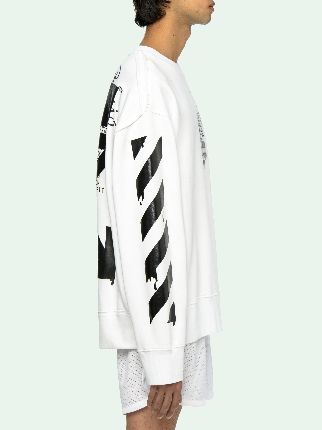 Off white hoodie online dripping arrows