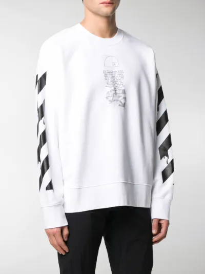 off white arrows sweatshirt