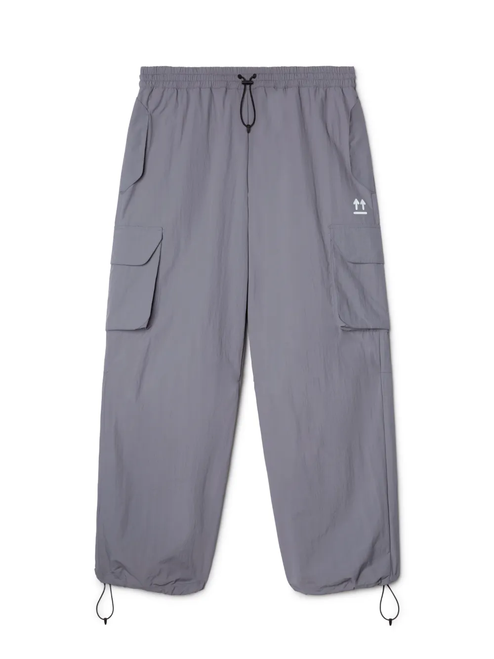 DUNKELGRAUE OFF PARACHUTE-HOSE