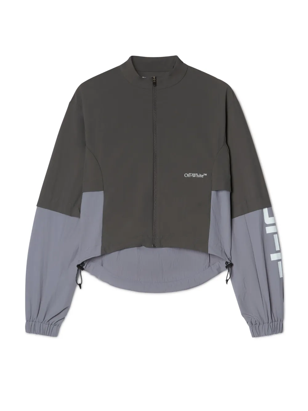 DUNKELGRAUE OFF PARACHUTE-JACKE