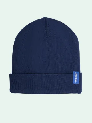 EMBROIDERED BEANIE in blue Off White Official IC