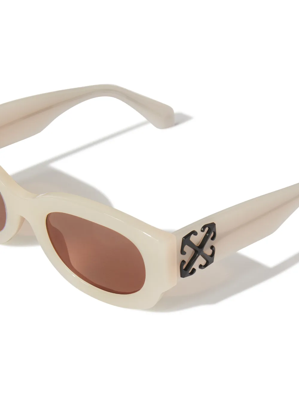 BEIGE/BRAUNE PALMER SONNENBRILLE