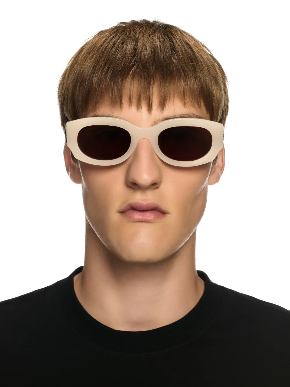 BEIGE/BRAUNE PALMER SONNENBRILLE