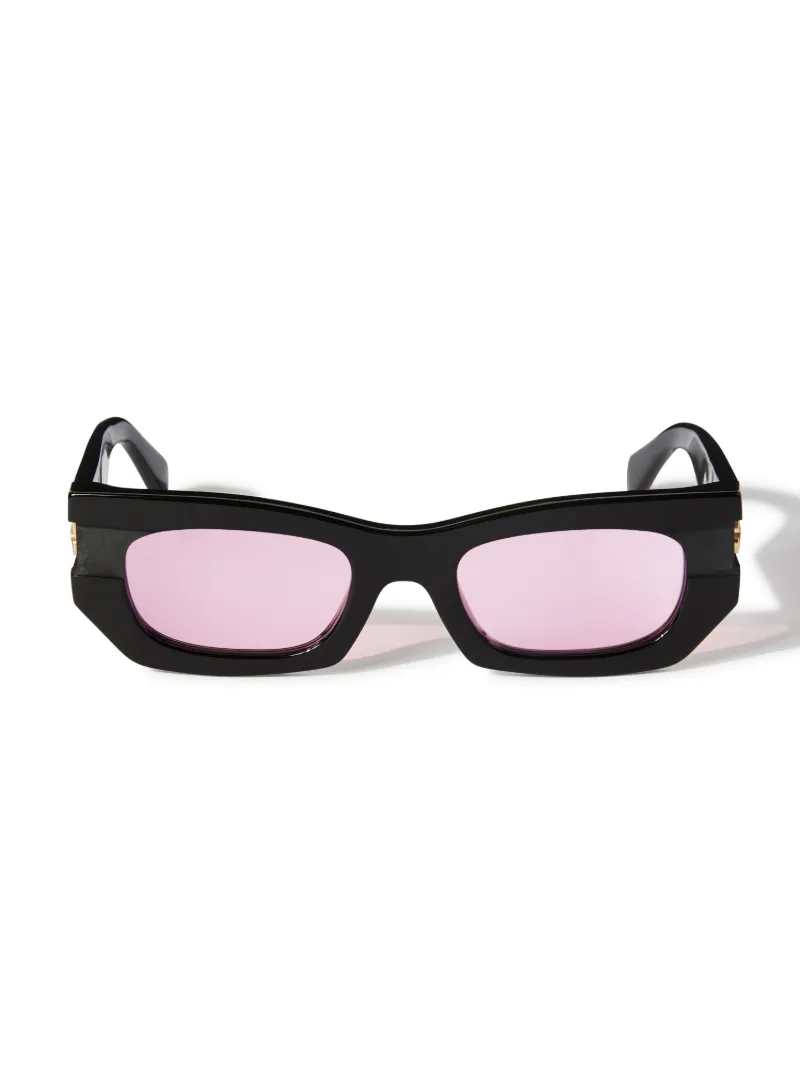 BLACK/PINK BELLEVILLE SUNGLASSES