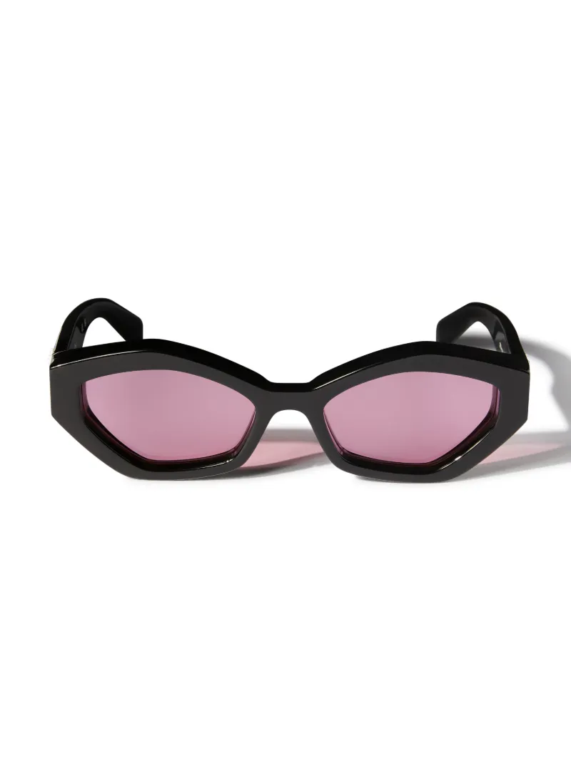 BLACK/PINK HILO SUNGLASSES