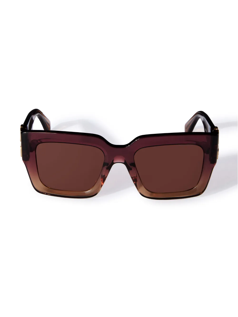 BURGUNDERROTE/NUDE MYSTIC SONNENBRILLE