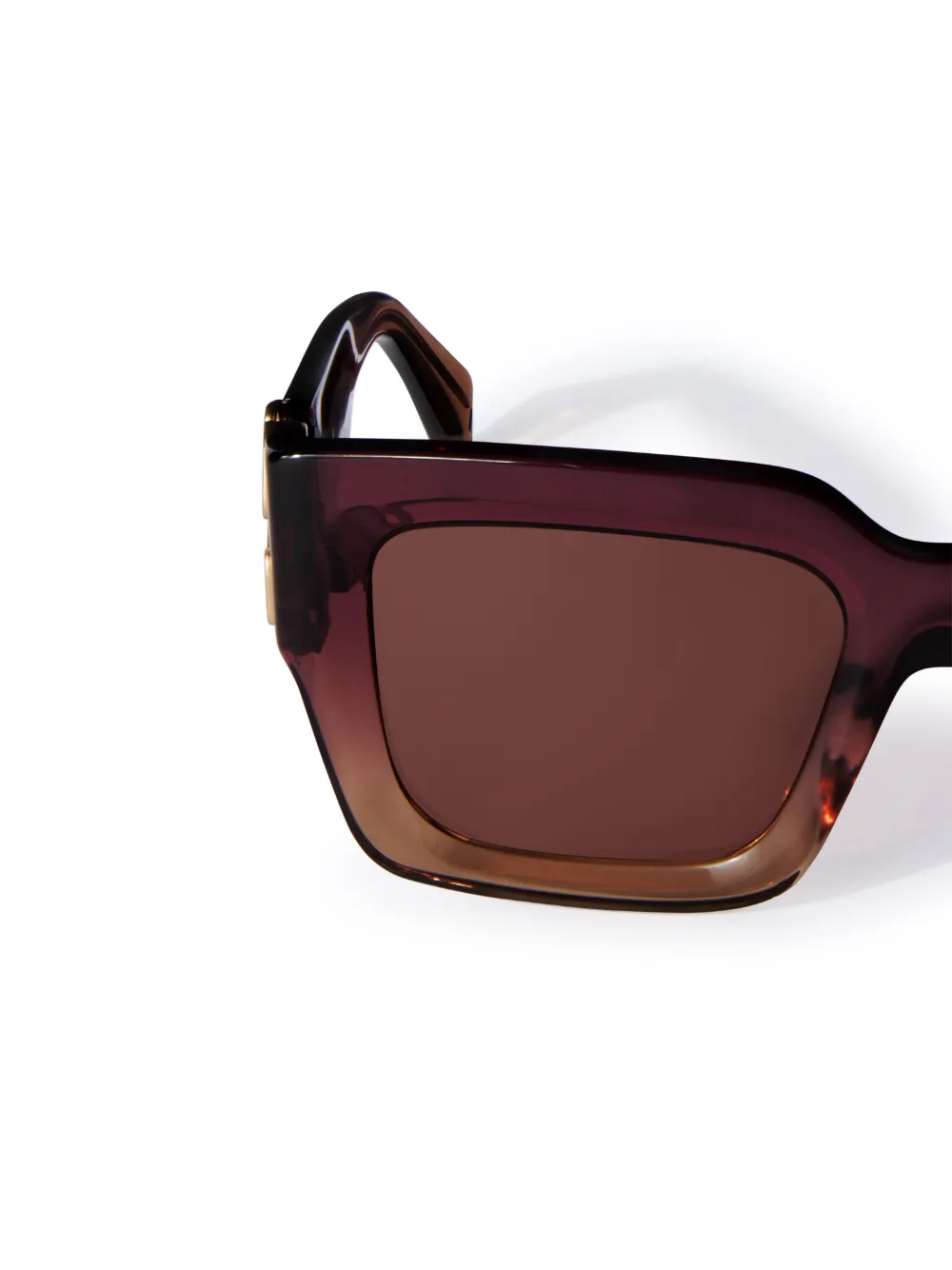 BURGUNDERROTE/NUDE MYSTIC SONNENBRILLE