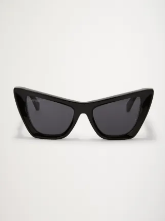 Edvard cat eye-frame sunglasses in grey | Off-White™ Official US
