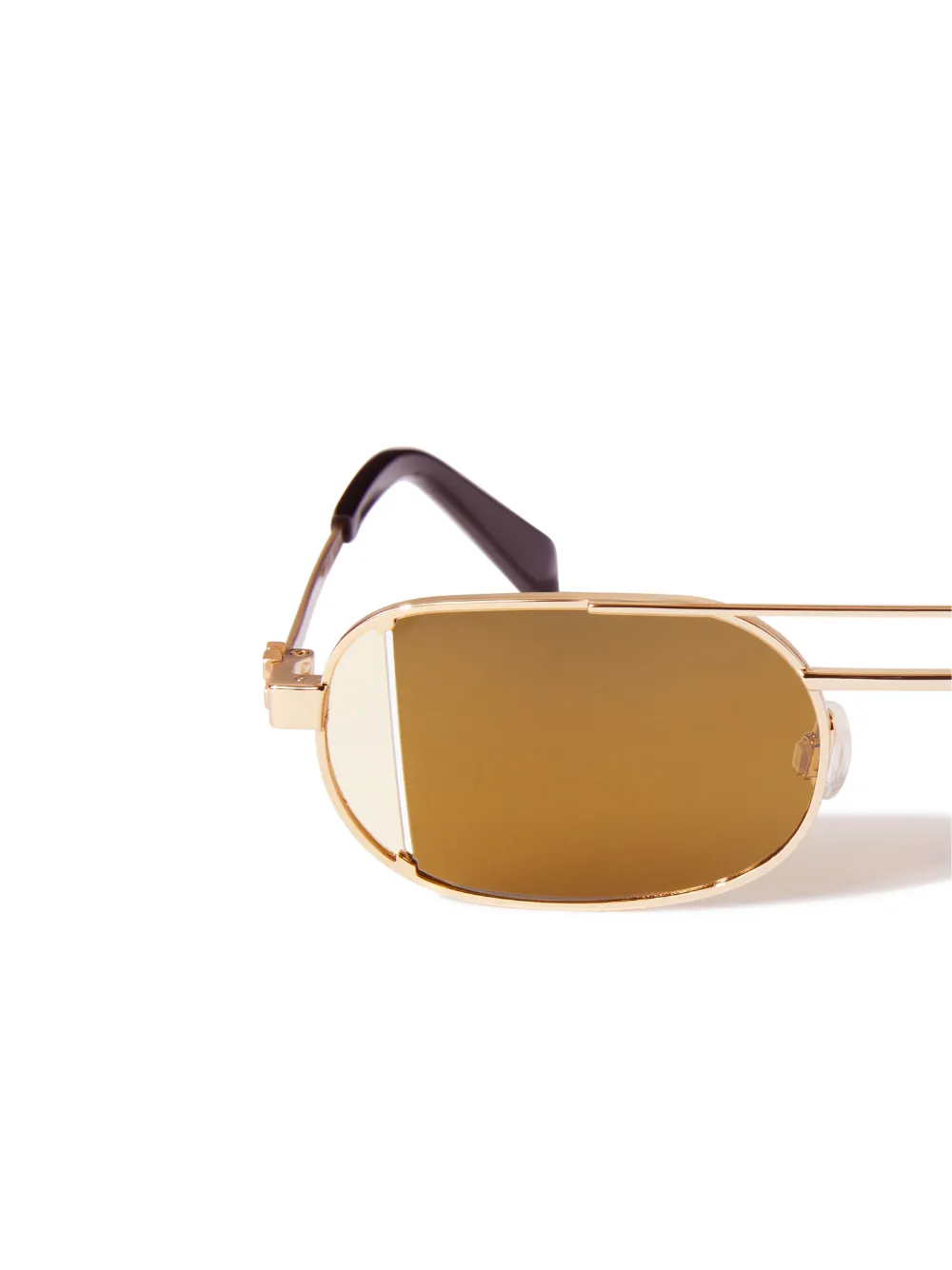 Charlett 51c124 Gold-Brown Sunglasses by The Nevermore