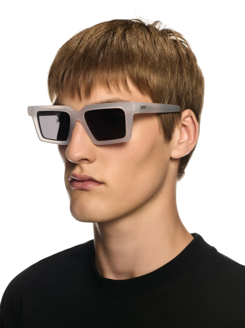 GRAU/DUNKELGRAUE WINDSOR SONNENBRILLE