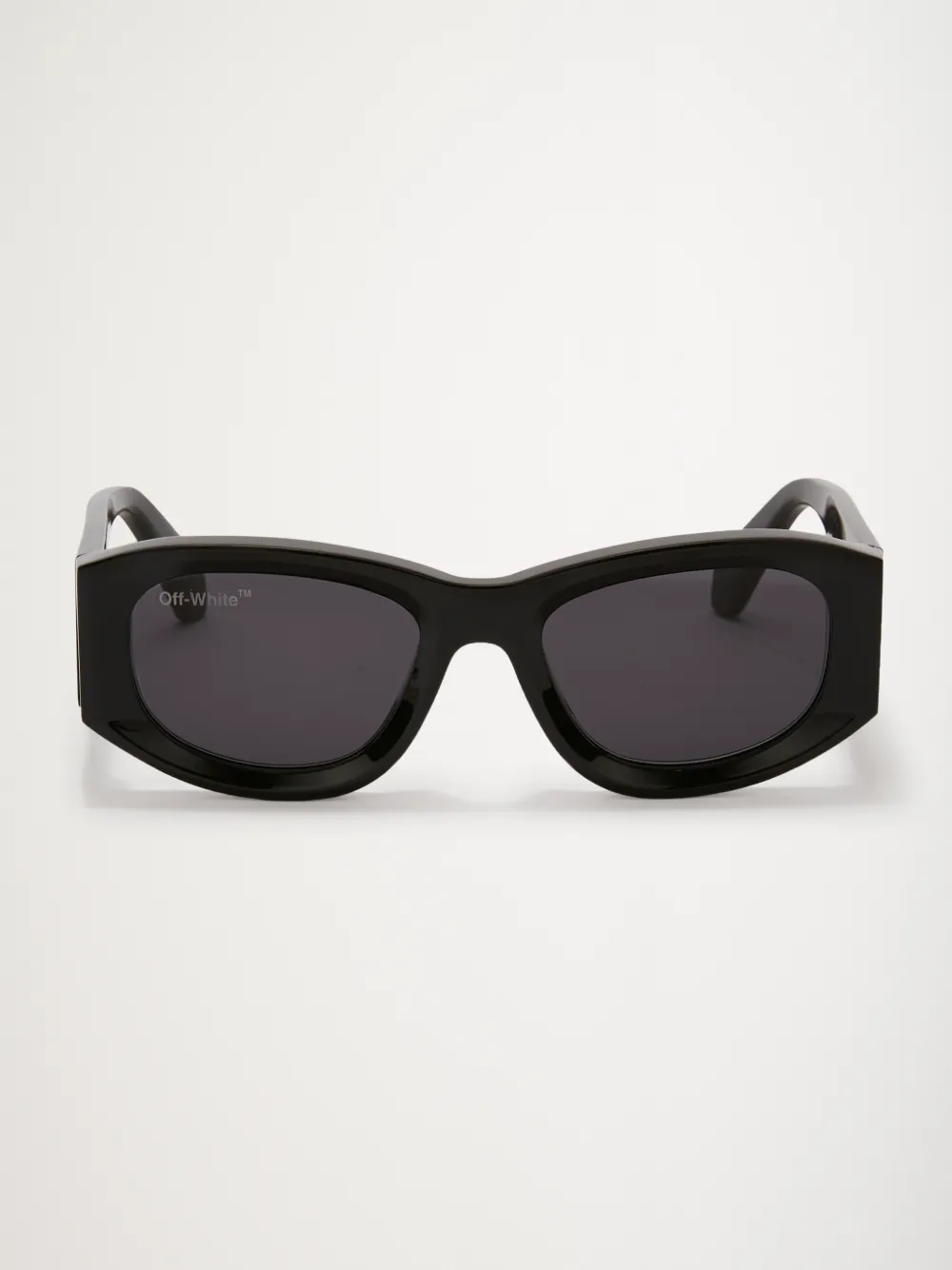 Joan oval-frame sunglasses in grey | Off-White™ Official US 