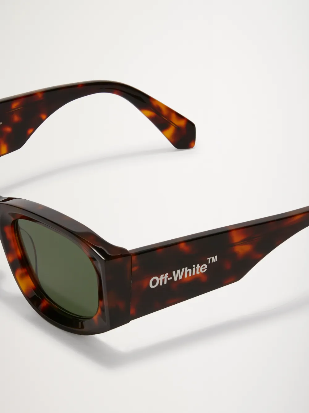 Joan square-frame sunglasses in green | Off-White™ Official AQ