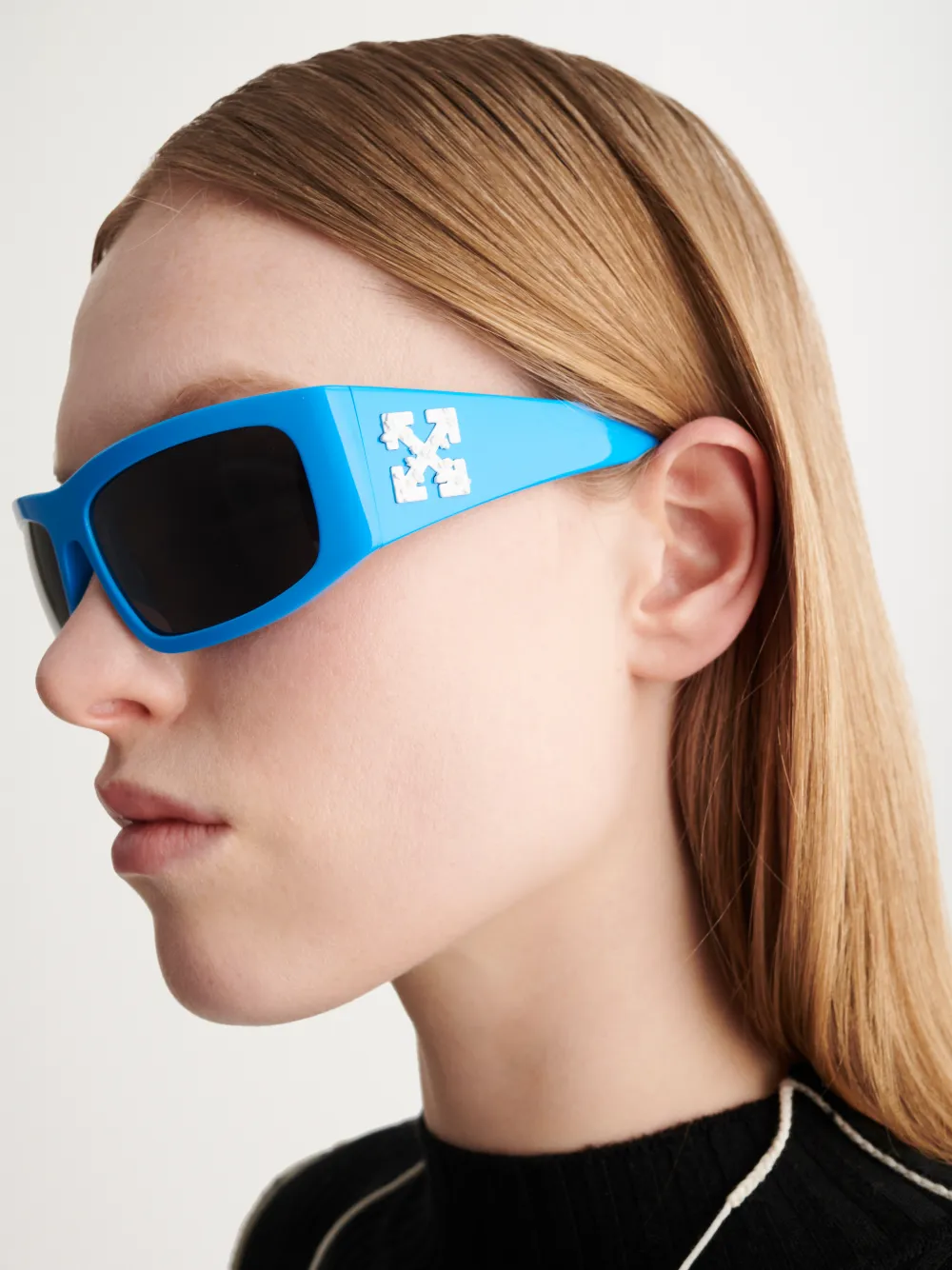 Joseph square-frame sunglasses in blue | Off-White™ Official JP 