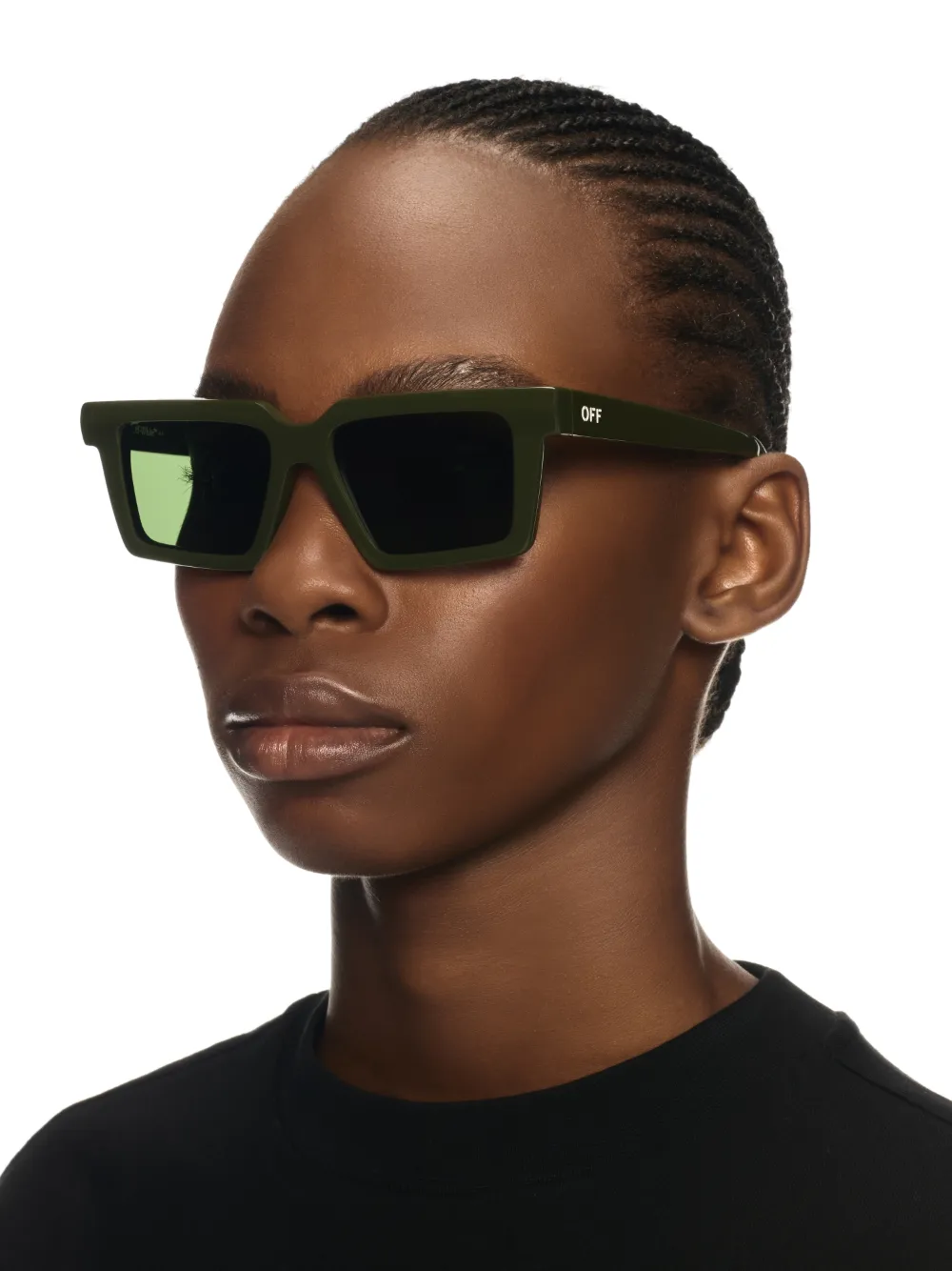 MILITÄRGRÜN/GRÜNE WINDSOR SONNENBRILLE