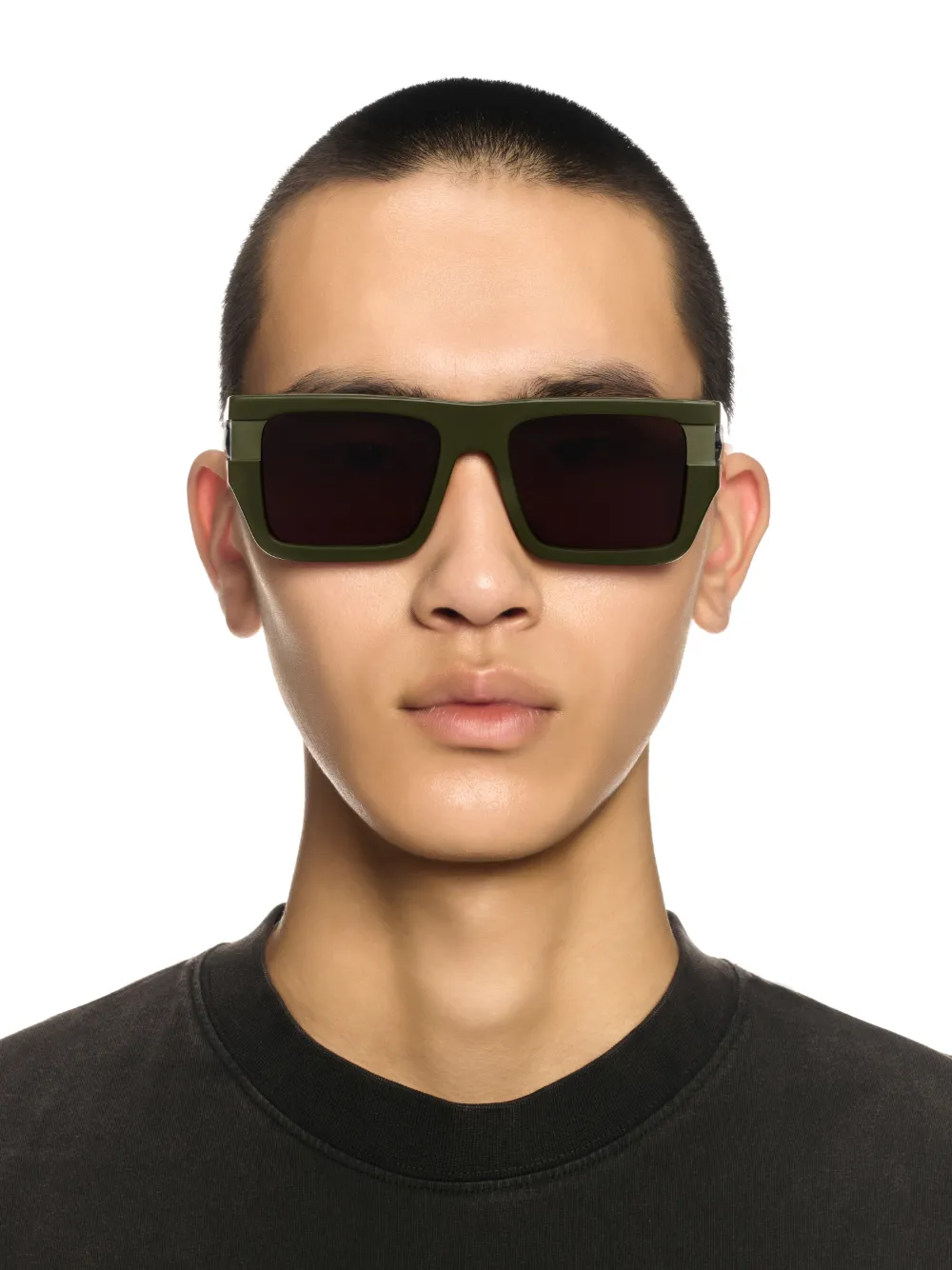 MILITARY GREEN/BROWN CHESTER SUNGLASSES