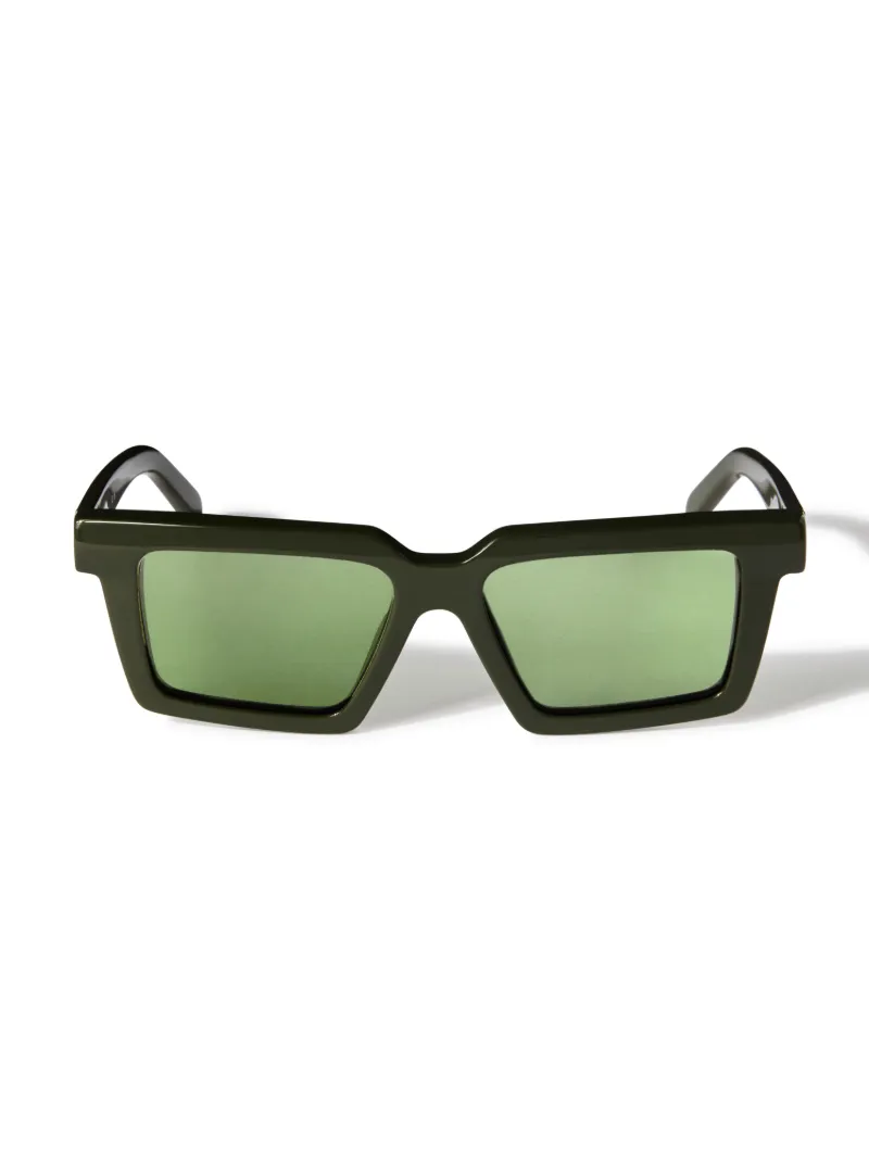 MILITARY GREEN/GREEN WINDSOR SUNGLASSES