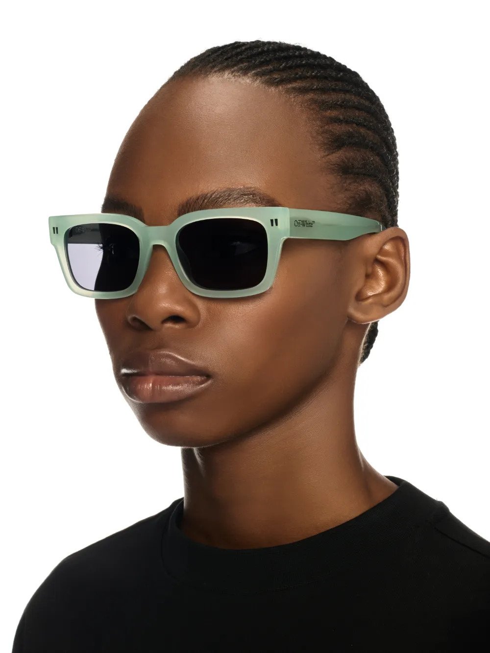 SAGE/DARK GRAY MIDLAND SUNGLASSES