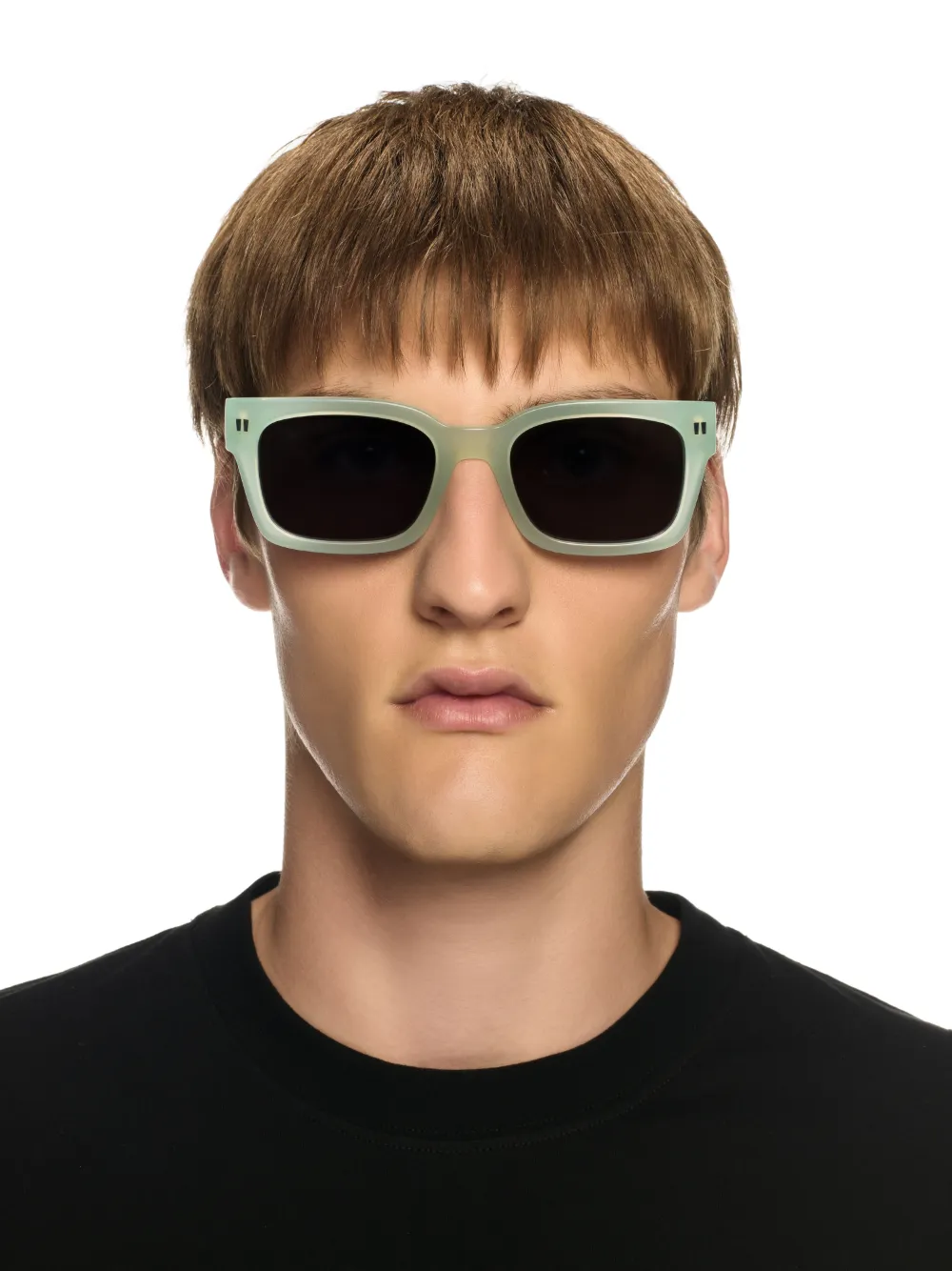 SALBEIGRÜN/DUNKELGRAUE MIDLAND SONNENBRILLE