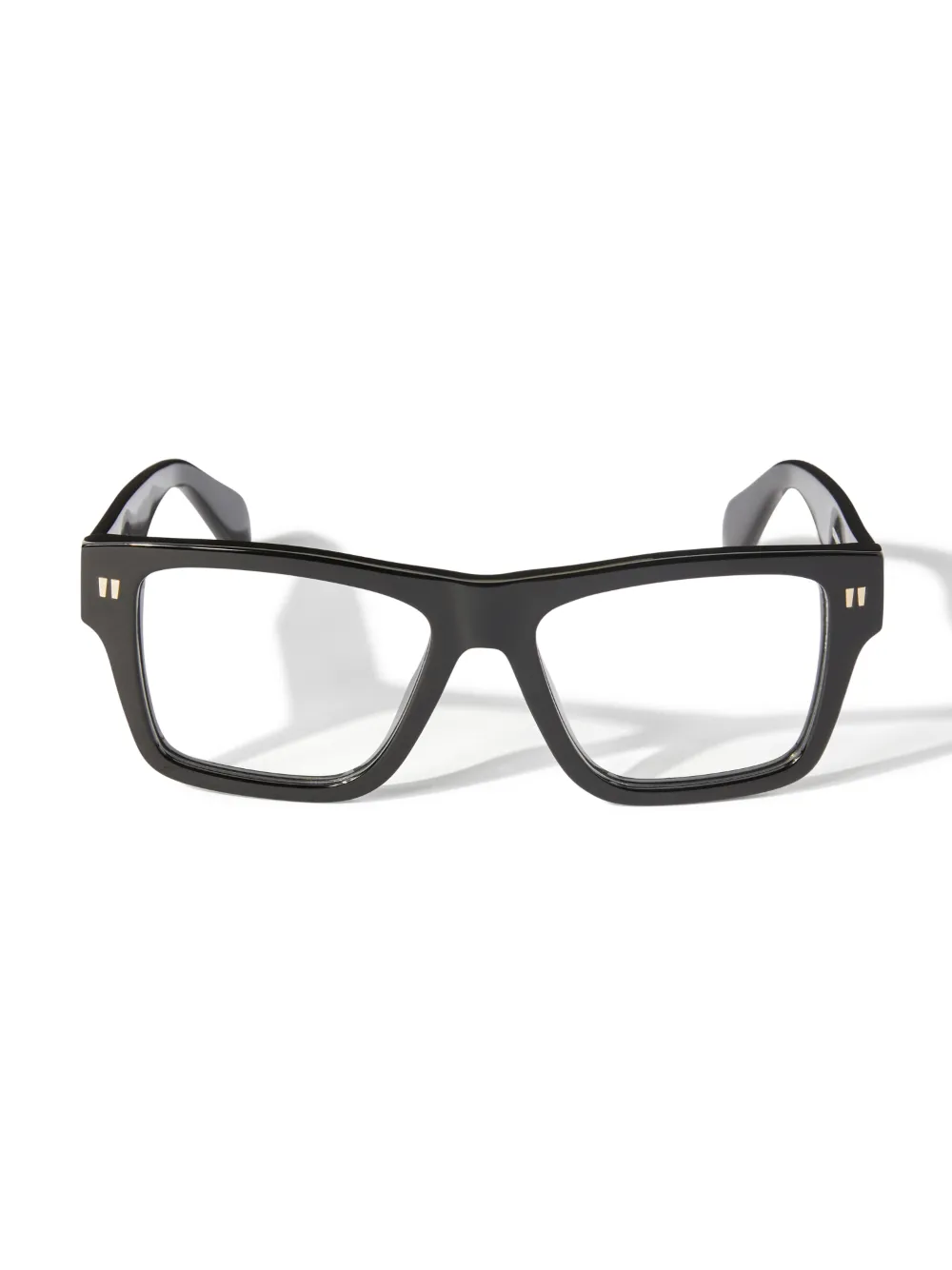 SCHWARZE BRILLE IM STIL DER 75V