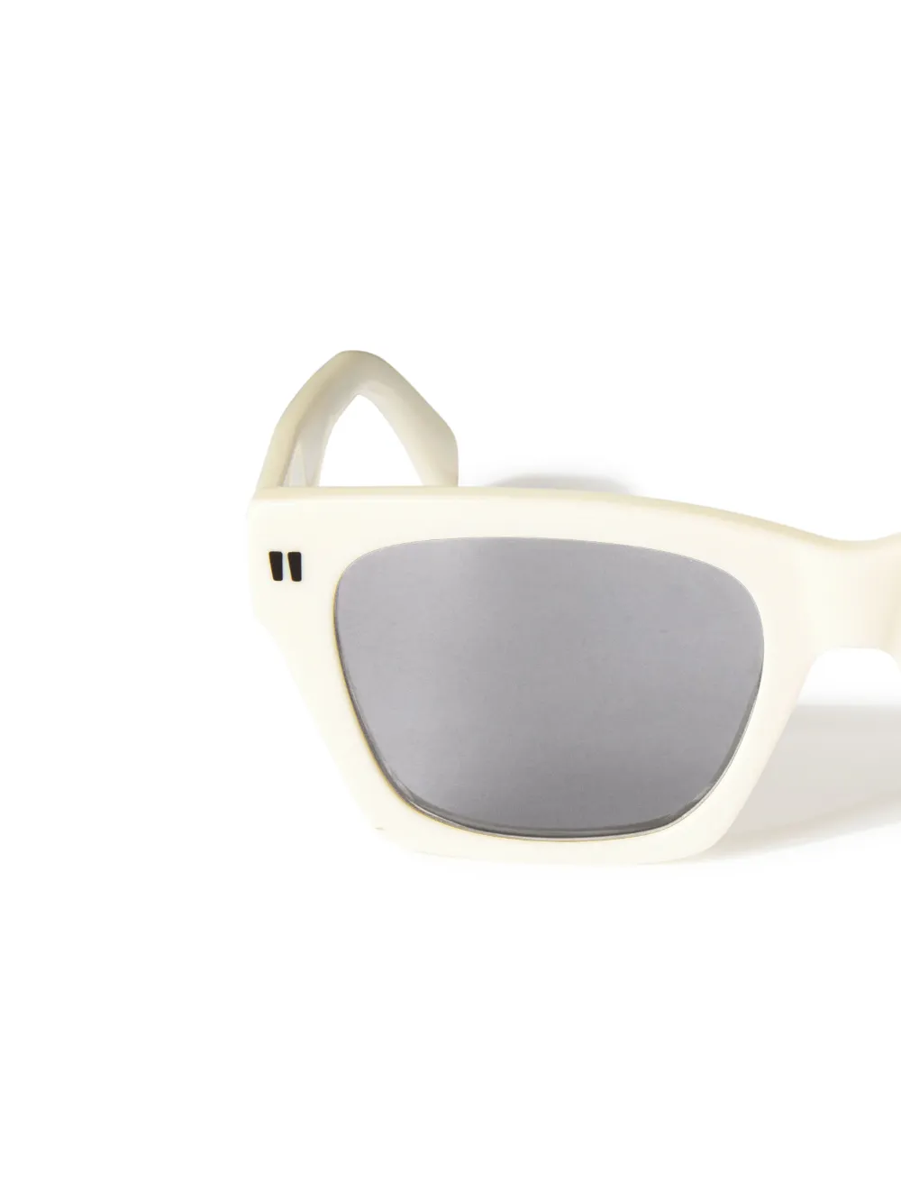 WHITE/DARK GRAY VALDEZ SUNGLASSES