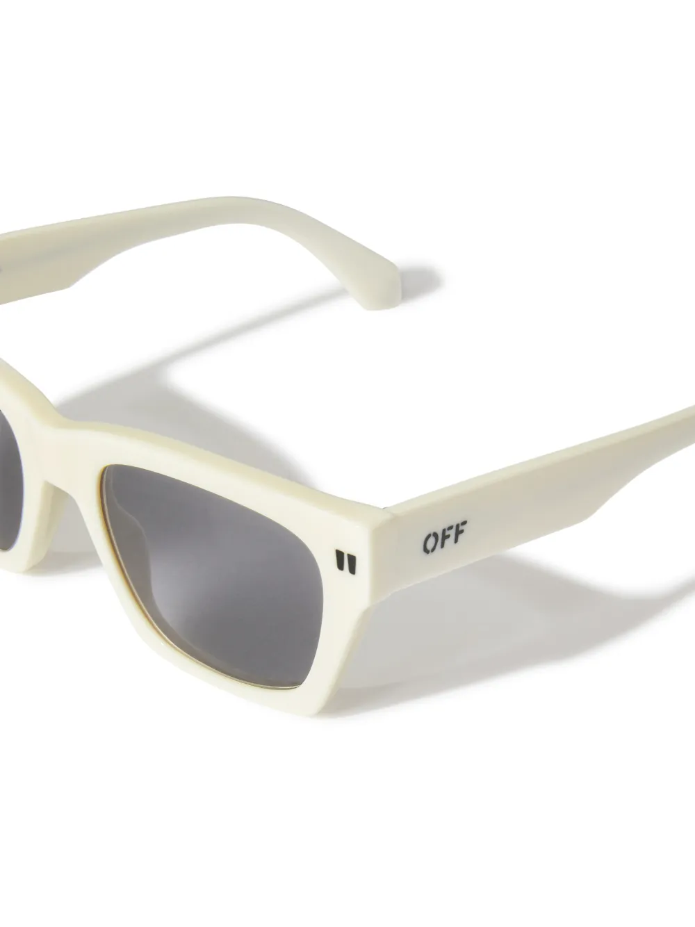 WHITE/DARK GRAY VALDEZ SUNGLASSES