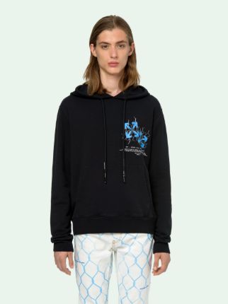 Off white fence store hoodie