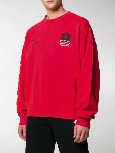 off white felpa gioconda