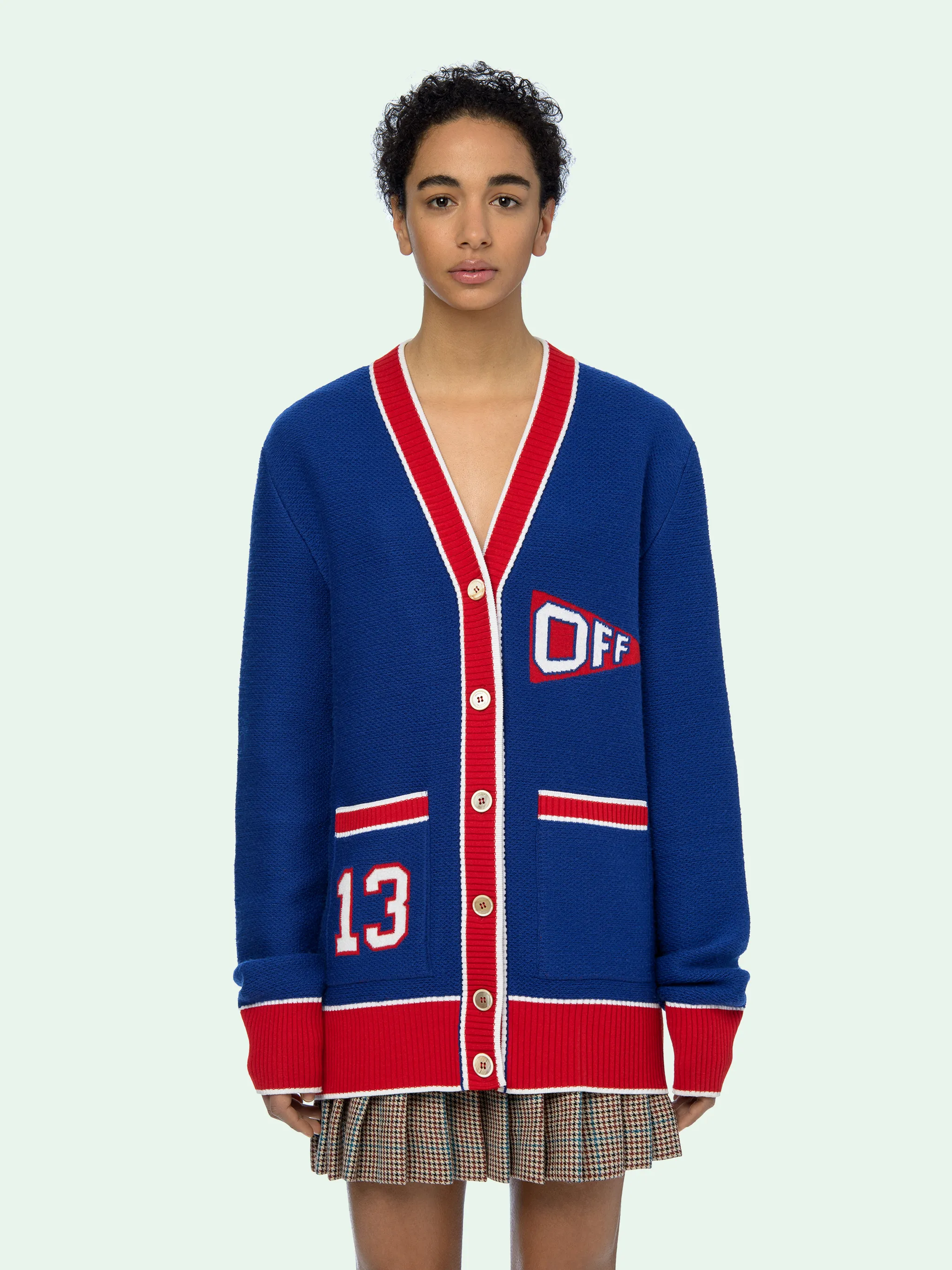 womens off white cardigan