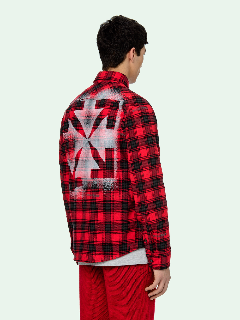 flannel off white