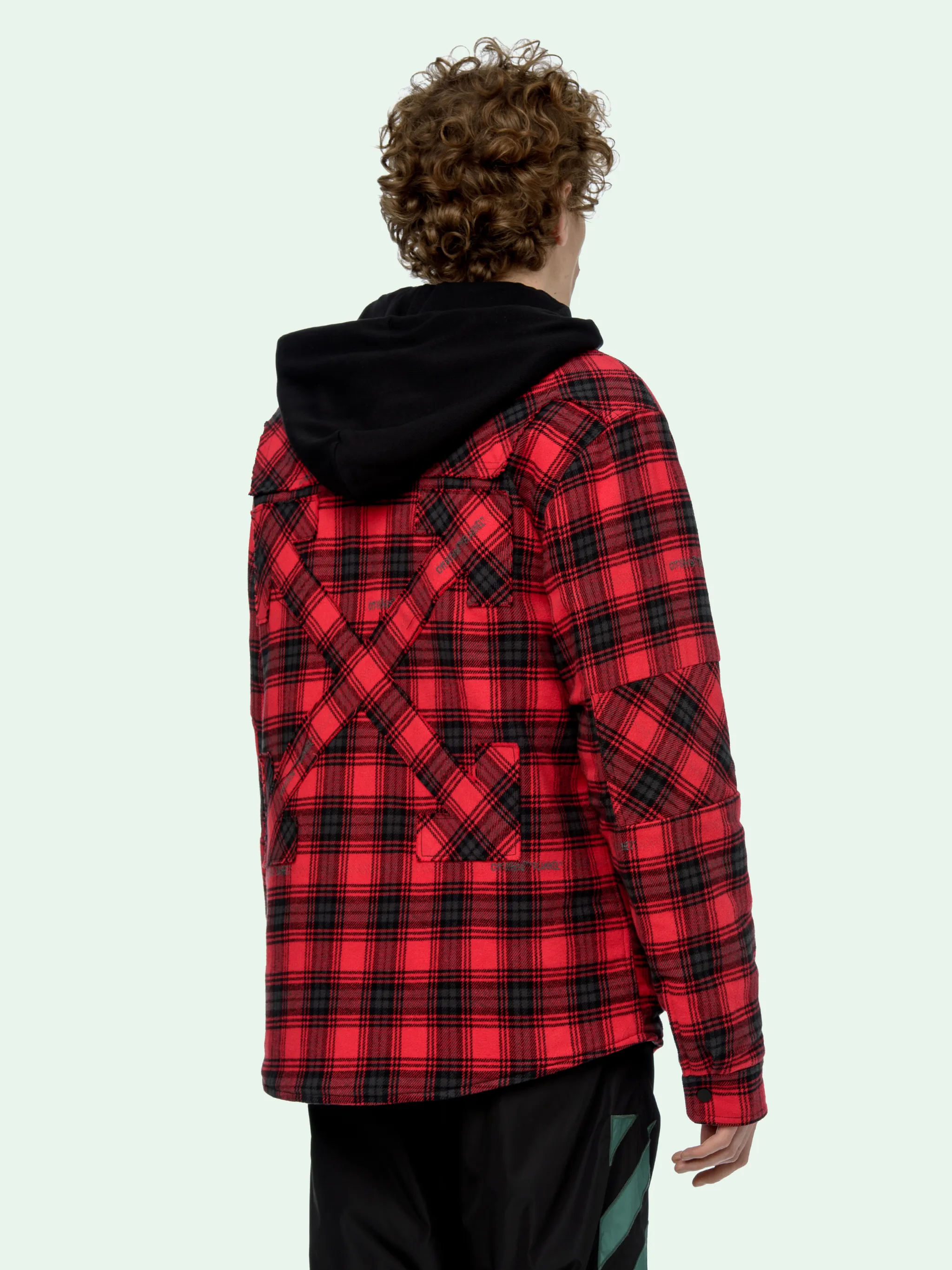 flannel and hoodie