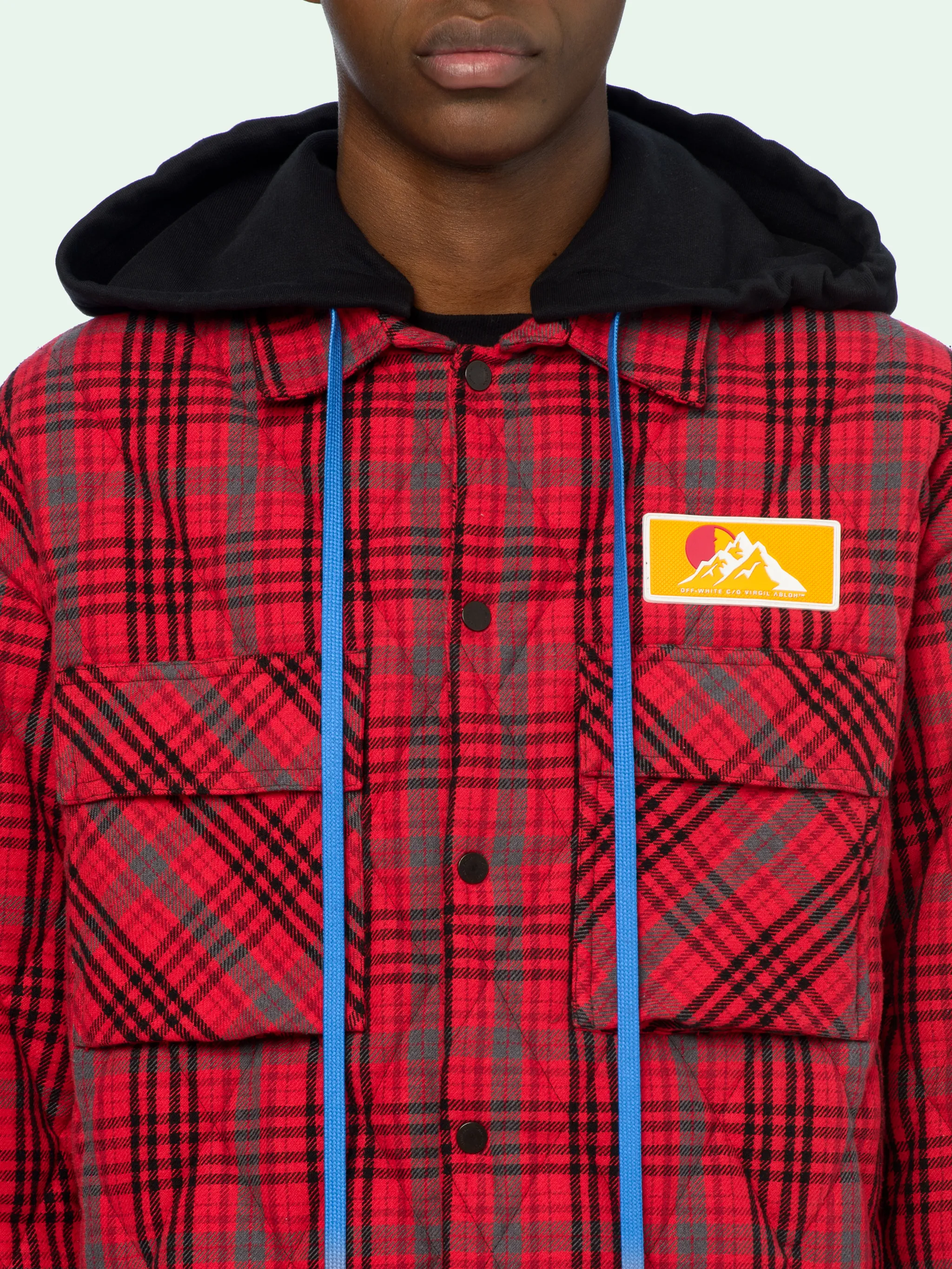 off white flannel jacket