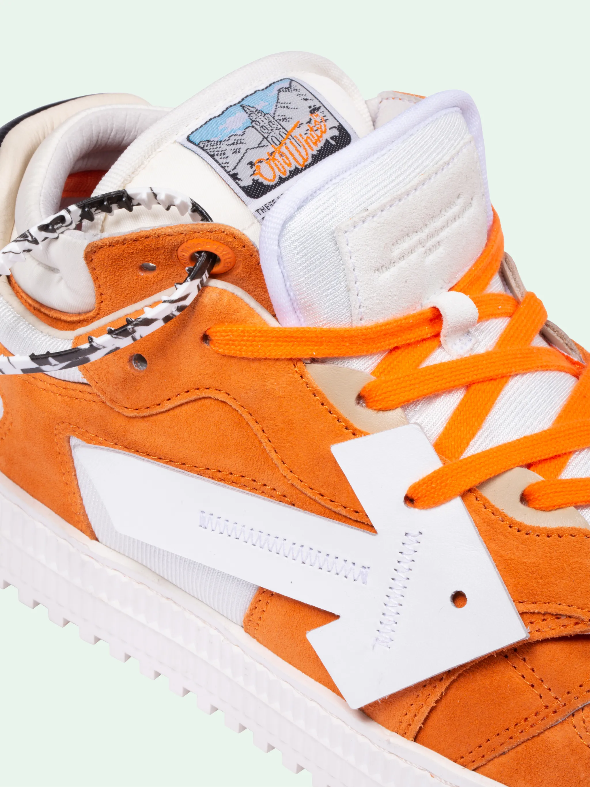 off white floating arrow low sneakers