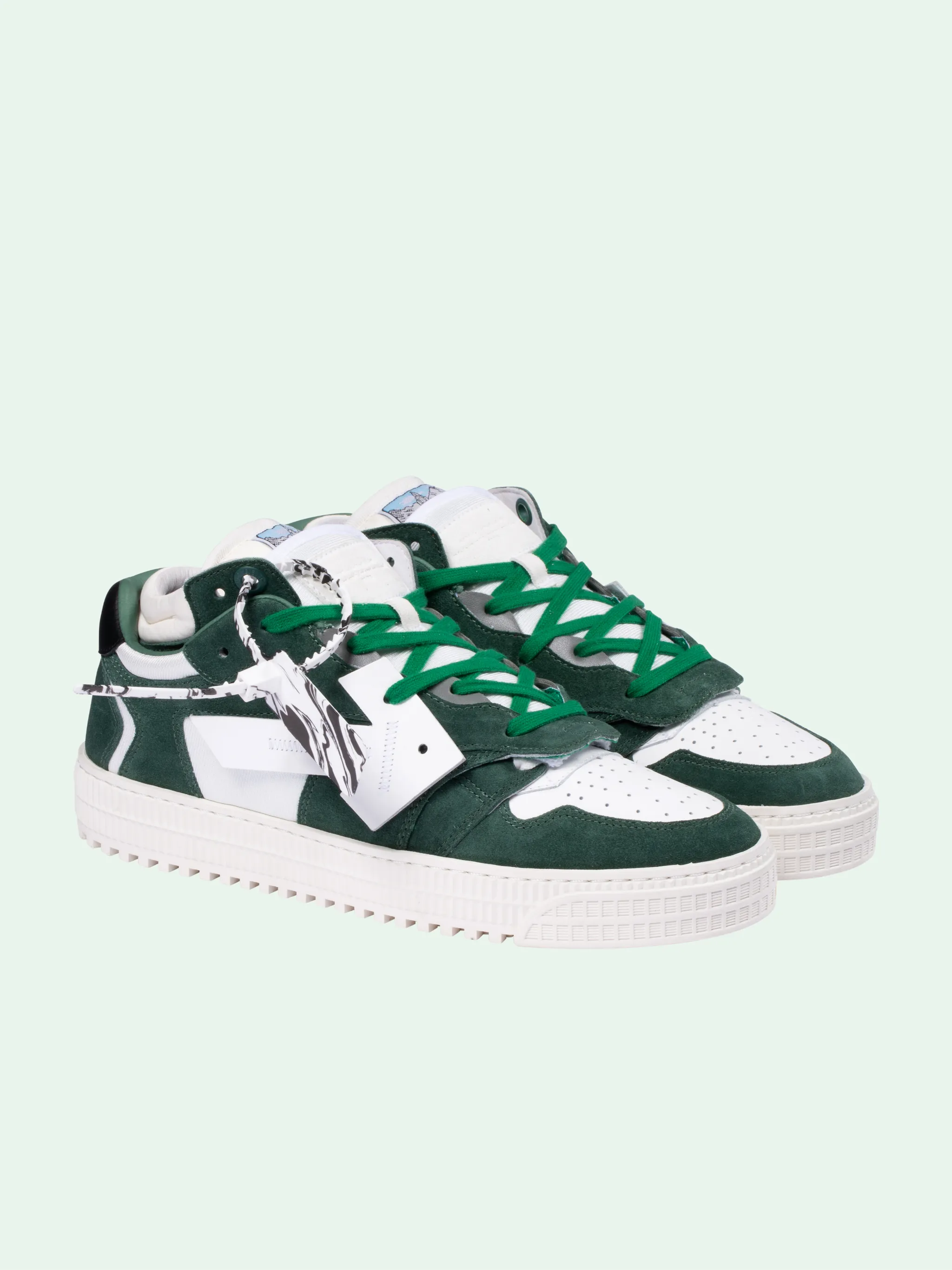 off white arrow low top sneakers