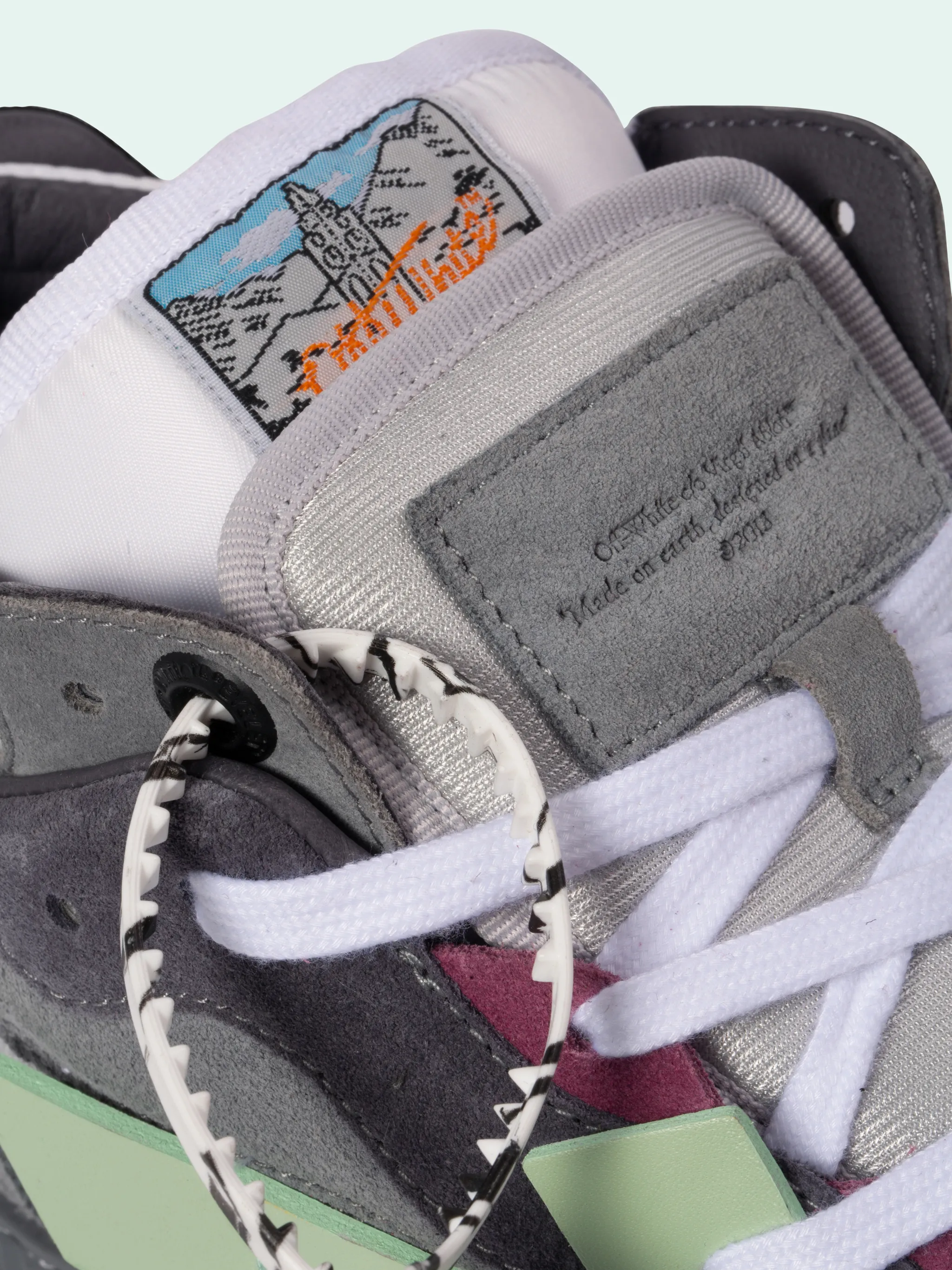 off white floating arrow low sneakers