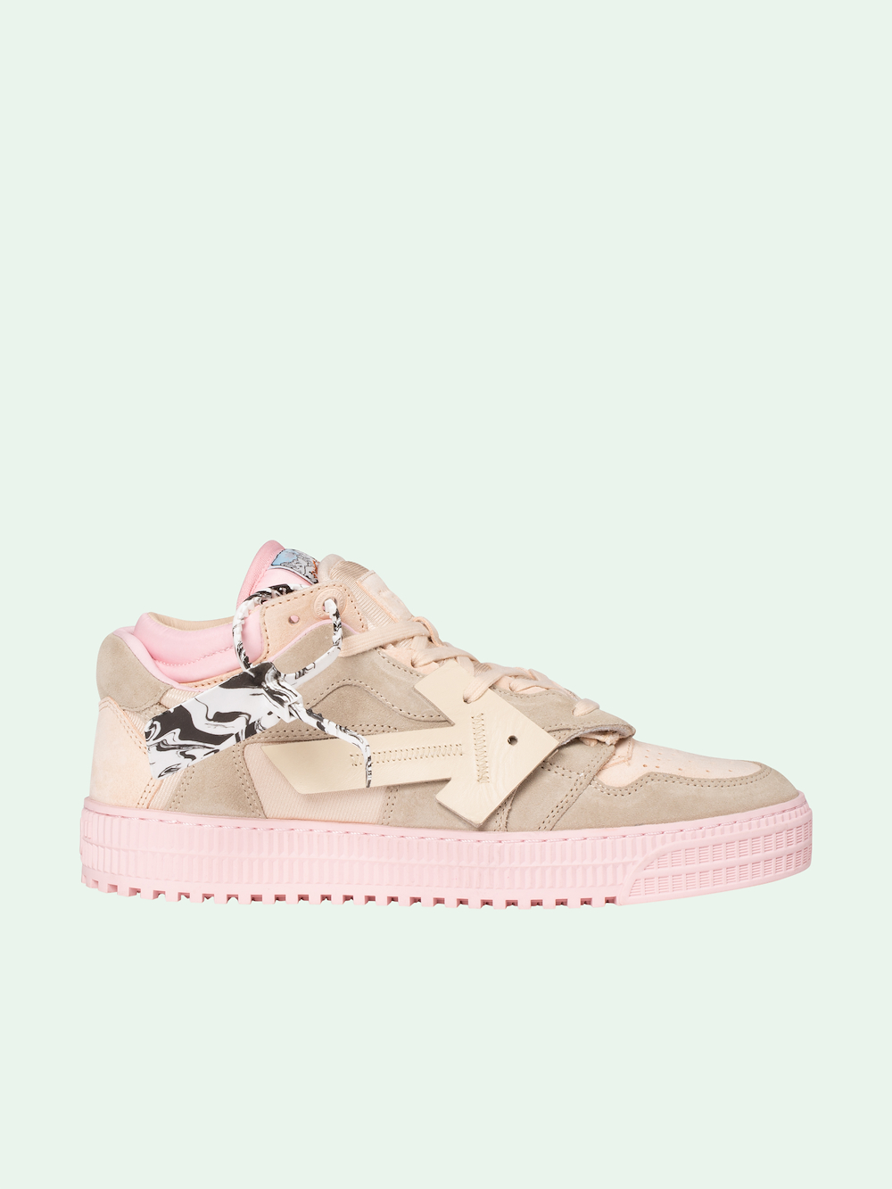 off white floating arrow sneaker