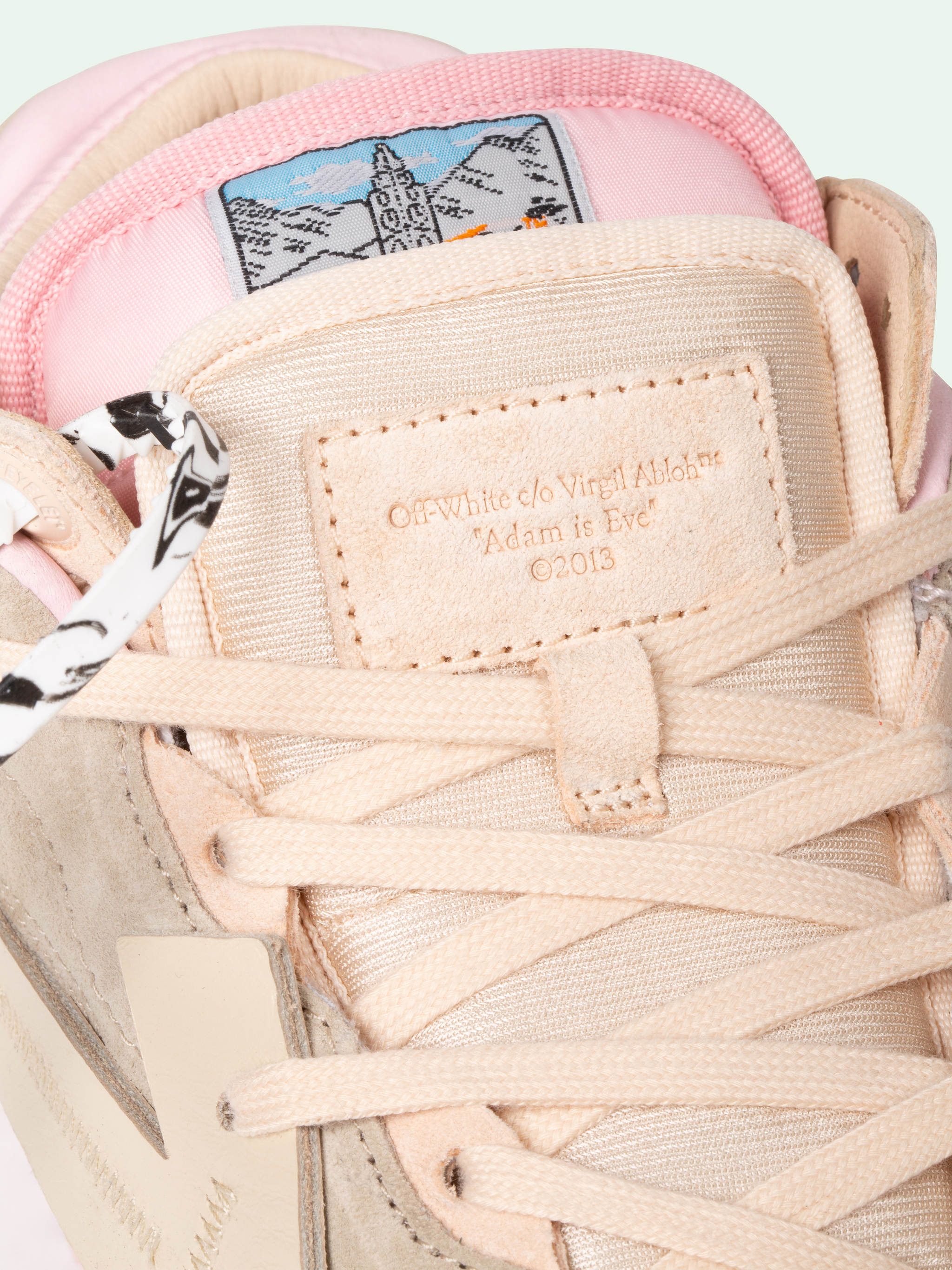 off white floating arrow sneaker