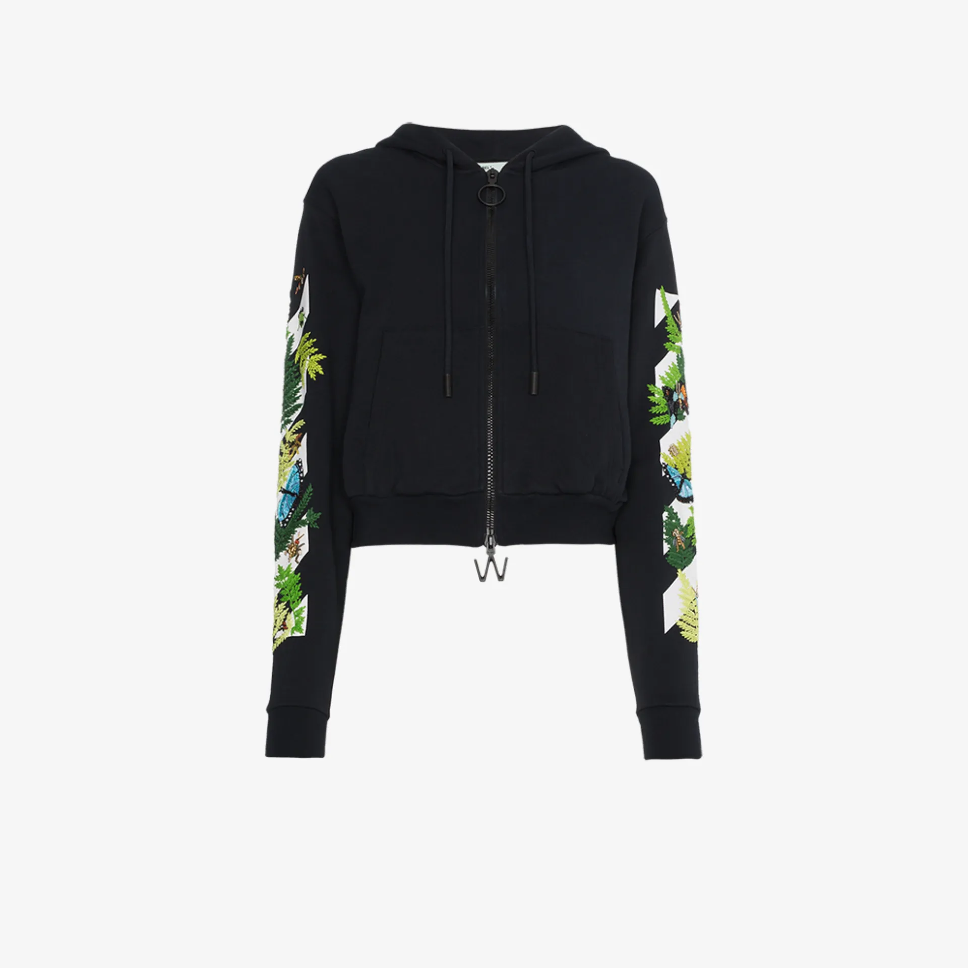 off white hoodie floral