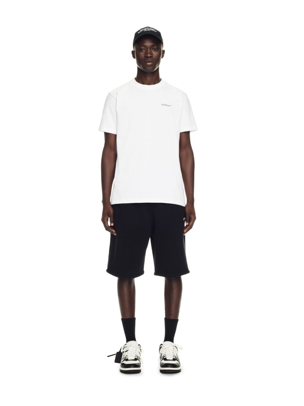 FLOWER SCAN ARR SLIM S/S TEE in white | Off-White™ Official BH