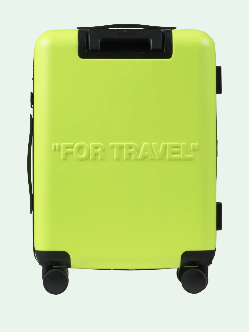 Off white best sale travel luggage