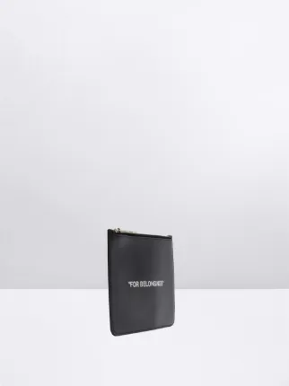 Off white pouch hot sale