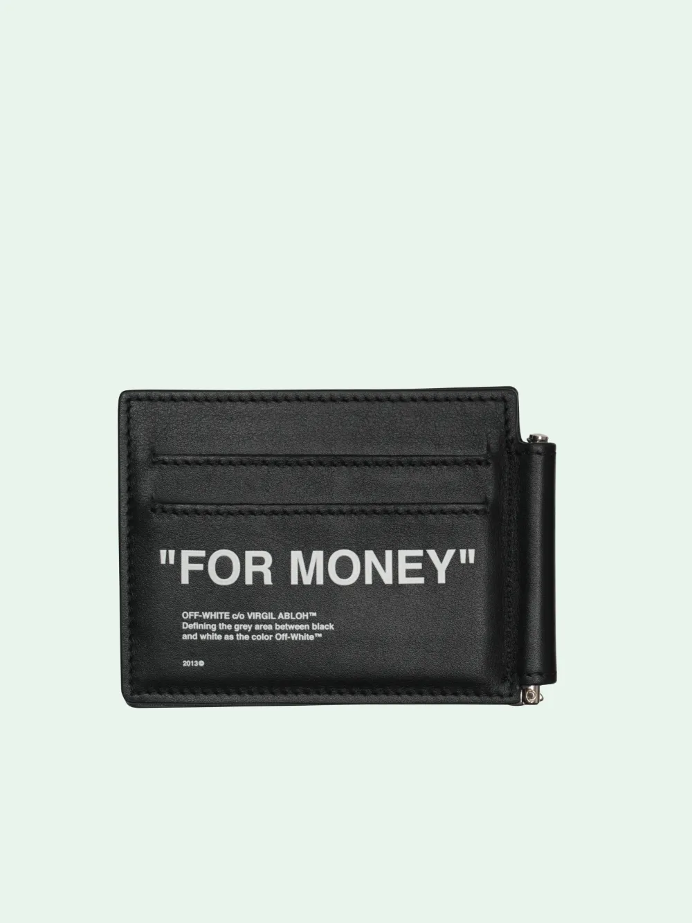 off white money clip