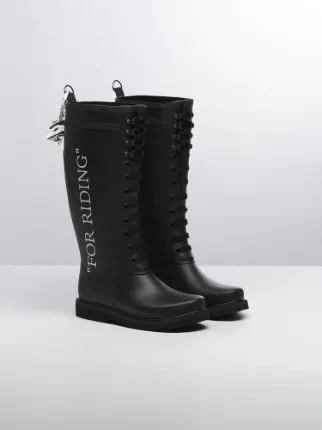 off white for riding wellington boots