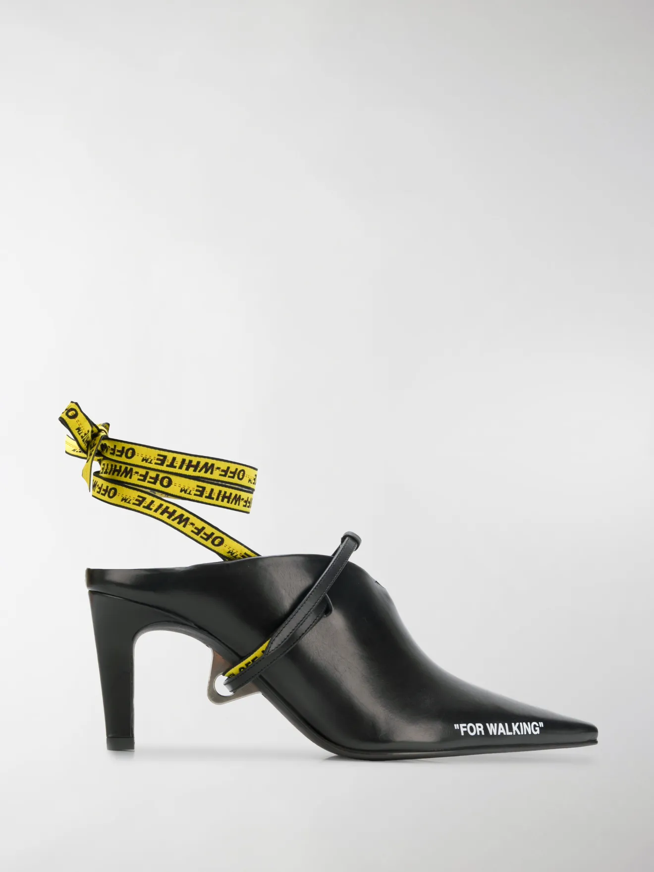 off white for walking mules