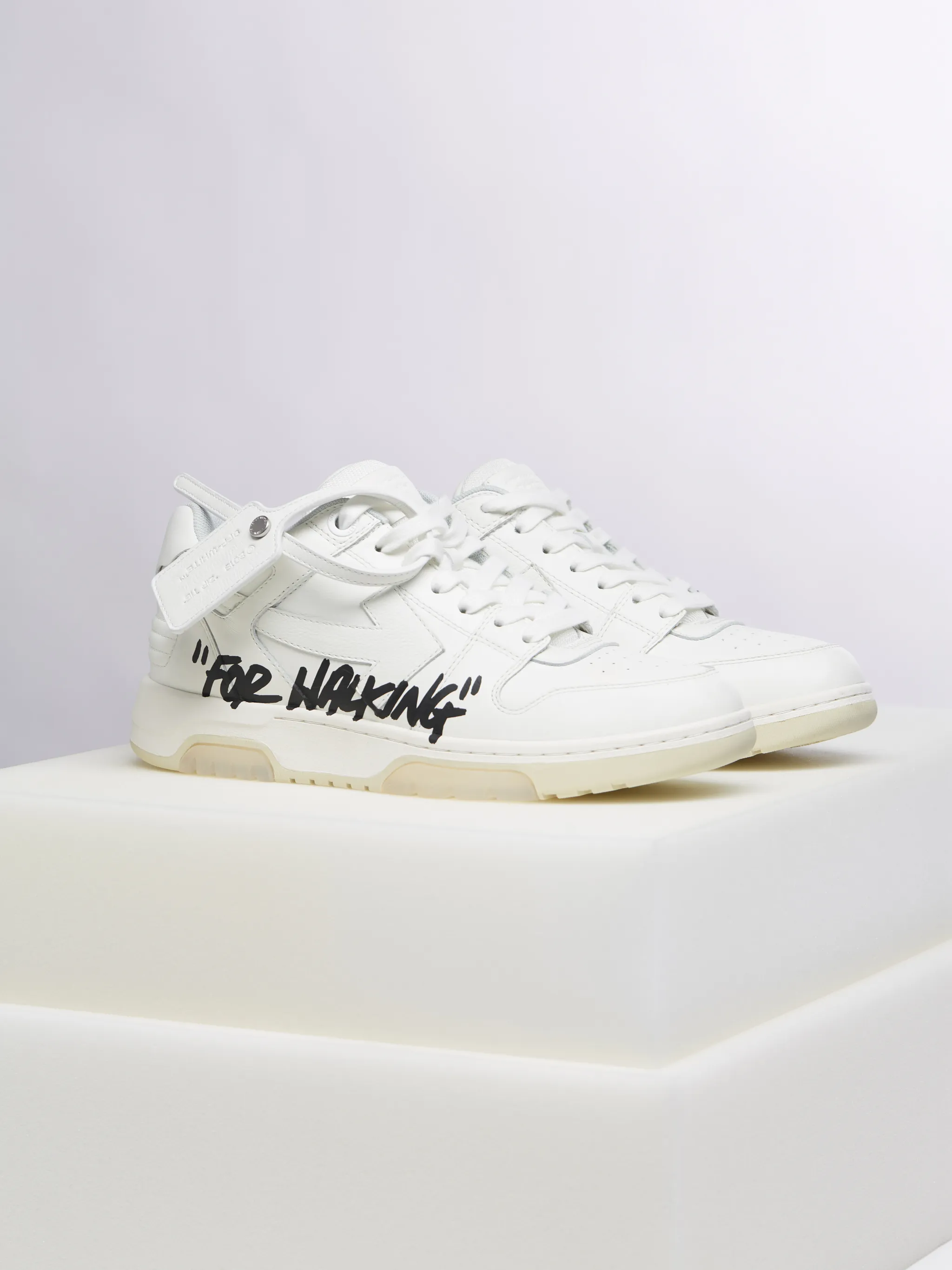 off white for walking pumps