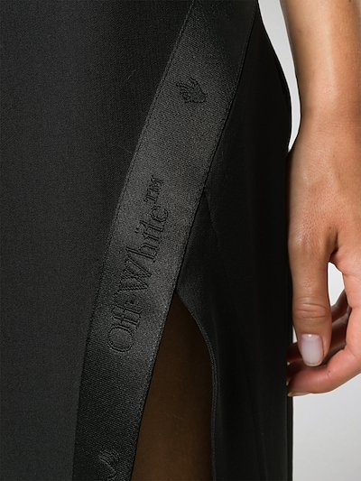 Off White Free Winona Layered Dress Black Modes