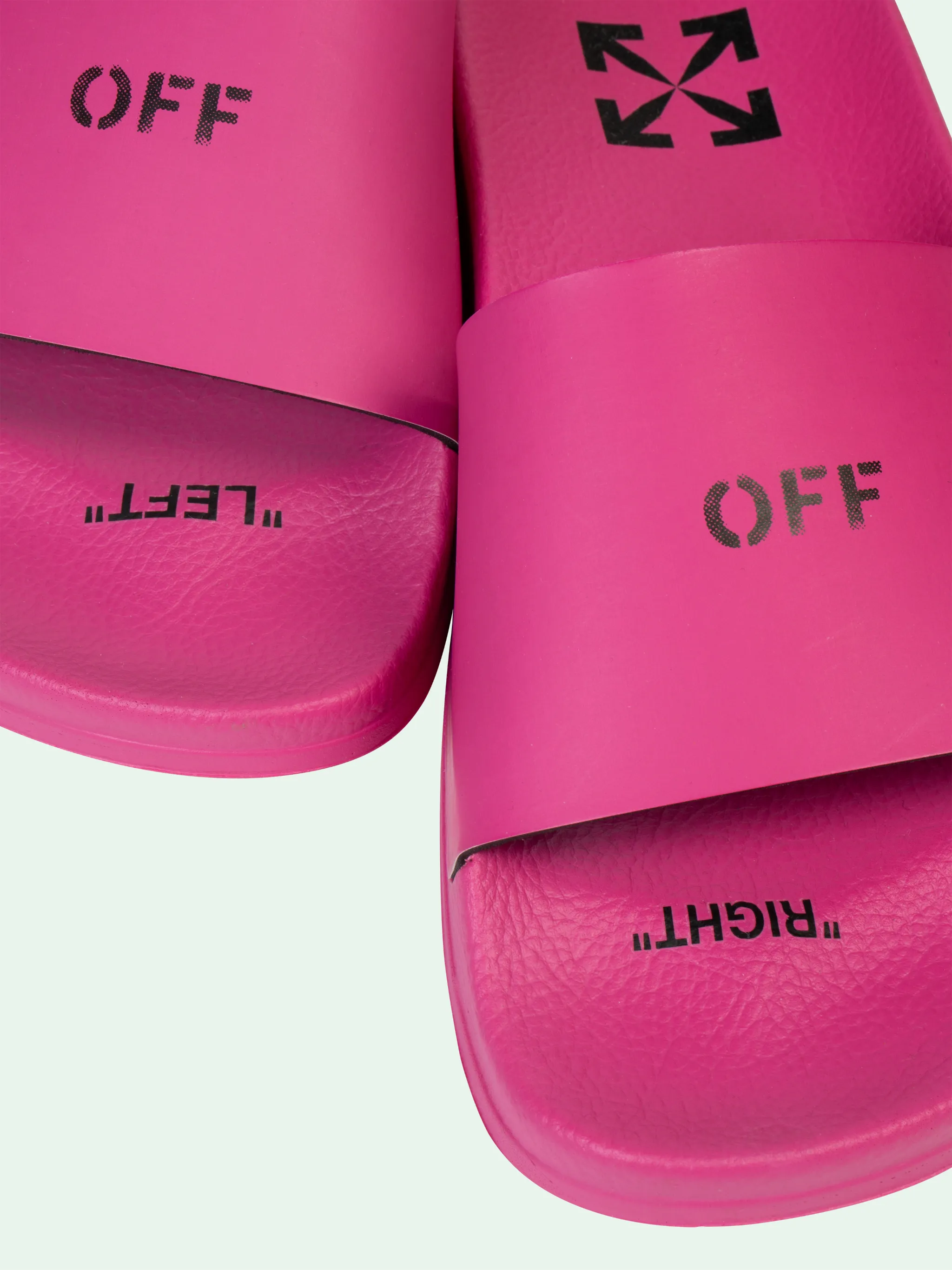 off white pink slides
