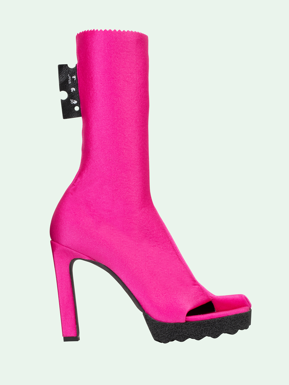 Fuchsia Sponge Boots Off White Official Site