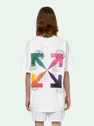 FUTURA ATOMS S/S OVER T-SHIRT in white | Off-White™ Official AN