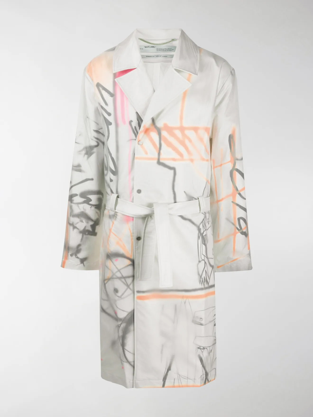 trench off white